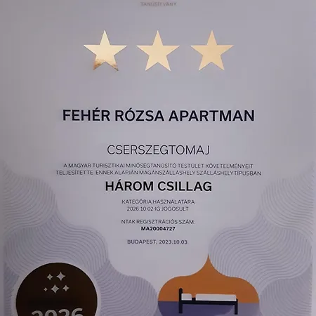 Lägenhet Feher Rozsa Cserszegtomaj